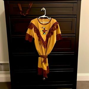 Girls size small (6-8) American Indian Costume